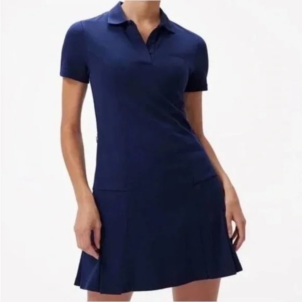 Outdoor Voices Navy Polo Mini Dress